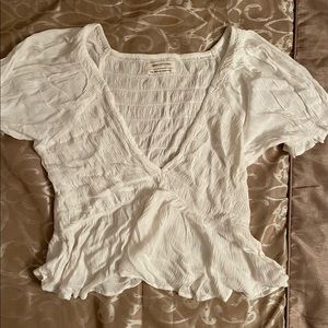 urban outfitters white blouse